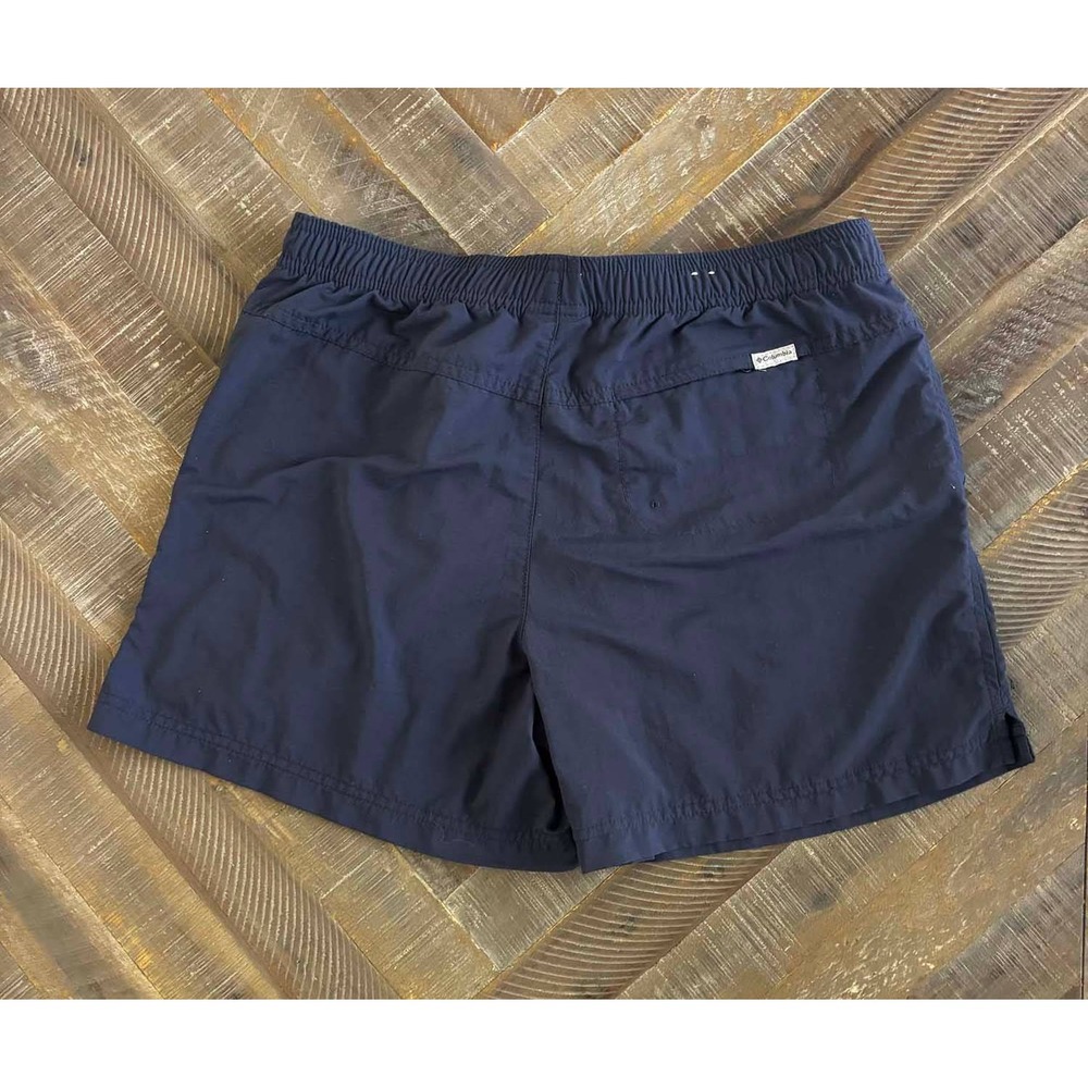 Columbia Womens Navy Blue Nylon Hiking Water Shorts AL4573 Medium 5L - Picture 5 of 6
